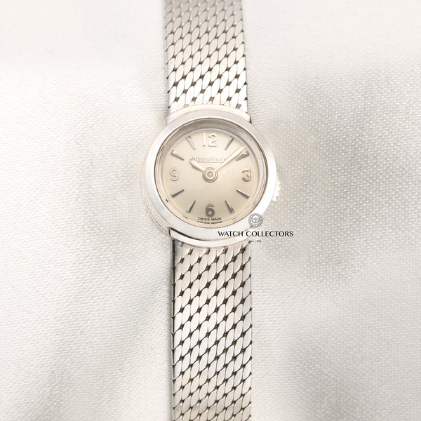 Jaeger Le-Coultre 18K White Gold Second Hand Watch Collectors 1