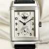 Jaeger Le-Coultre Day & Night Reverso Stainless Steel Second Hand Watch Collectors 2