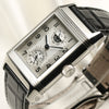 Jaeger Le-Coultre Day & Night Reverso Stainless Steel Second Hand Watch Collectors 4