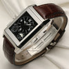 Jaeger Le-Coultre GMT Stainless Steel Second Hand Watch Collectors 4