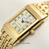 Jaeger Le-Coultre Lady Reverso 18K Yellow Gold Second Hand Watch Collectors 4