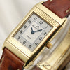 Jaeger Le-Coultre Lady Reverso 18K Yellow Gold Second Hand Watch Collectors 4