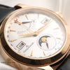 Jaeger Le-Coultre Master Control 18K Rose Gold Second Hand Watch Collectors 5