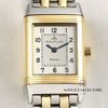 Jaeger Le-Coultre Reverso Steel & Gold Second Hand Watch Collectors 2
