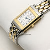 Jaeger Le-Coultre Reverso Steel & Gold Second Hand Watch Collectors 3