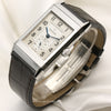 Jaeger Le-Coultre Stainless Steel Reverso Second Hand Watch Collectors 3