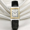 Jaeger Le-Coultre Steel & Gold Reverso Second Hand Watch Collectors 1