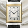 Jaeger Le-Coultre Steel & Gold Reverso Second Hand Watch Collectors 2