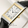 Jaeger Le-Coultre Steel & Gold Reverso Second Hand Watch Collectors 4