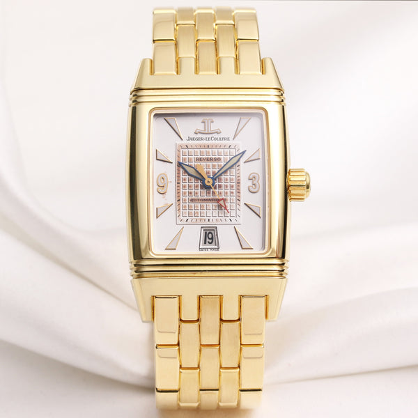 Jaeger-LeCoultre Gran Sport Reverso 290.1.60 18K Yellow Gold Second Hand Watch Collectors 1