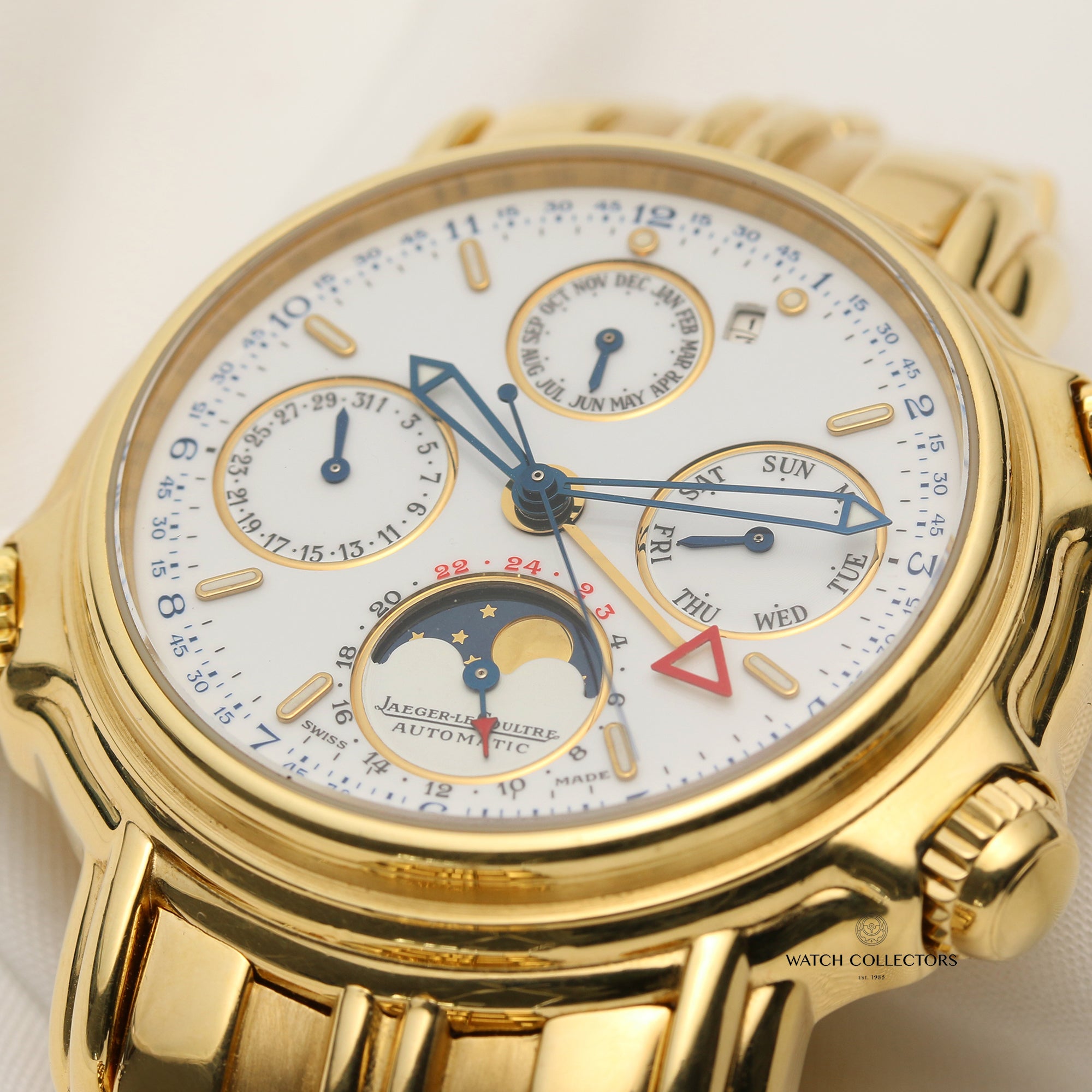 Jaeger LeCoultre Grand Reveil 180.1.99 18K Yellow Gold