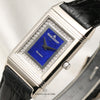 Jaeger-LeCoultre Lapis Lazuli Diamond Dial Reverso Second Hand Watch Collectors 4