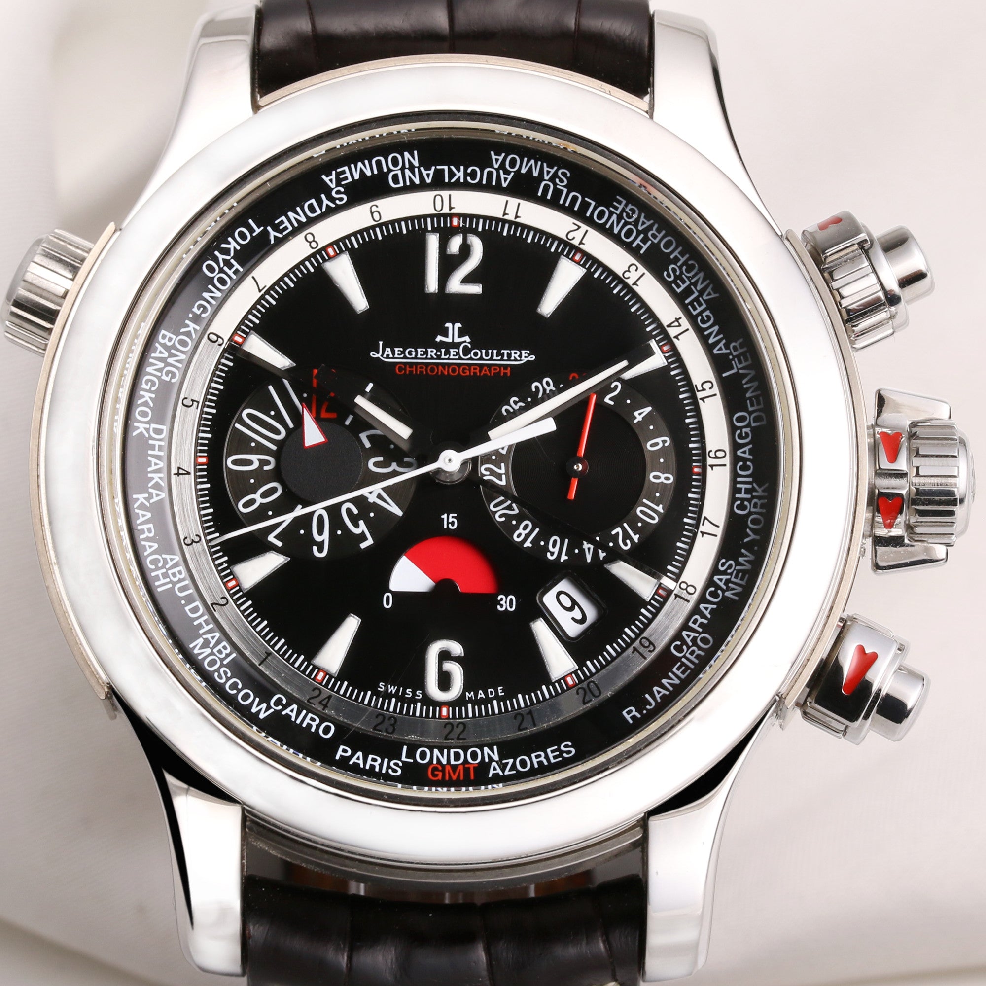 Jaeger LeCoultre Master Compressor Extreme World Chronograph 150.8.22 Stainless Steel