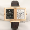 Jaeger LeCoultre Reverso 18K Rose Gold Second Hand Watch Collectors 1