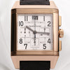 Jaeger-LeCoultre Reverso Squadra Chronograph 18K Rose Gold Second Hand Watch Collectors 2