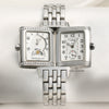 Jaeger-LeCoultre Reverso Stainless Steel Diamond Second Hand Watch Collectors 1