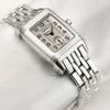 Jaeger-LeCoultre Reverso Stainless Steel Diamond Second Hand Watch Collectors 4