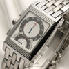 Jaeger-LeCoultre Stainless Steel Reverso Second Hand Watch Collectors 5