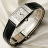 Jaeger Reverso Lady MOP Diamond Stainless Steel Second Hand Watch Collectors 2