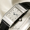 Jaeger Reverso Lady MOP Diamond Stainless Steel Second Hand Watch Collectors 3