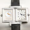 Jaeger Reverso Stainless Steel Diamond Bezel Second Hand Watch Collectors 2