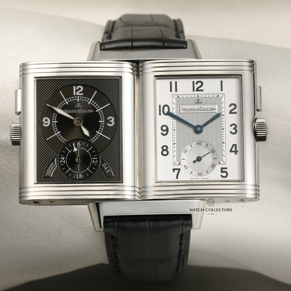 Jaeger Reverso Stainless Steel Second Hand Watch Collectors 1