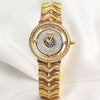 Juvenia Lady 238 Diamond Sapphire 18K Yellow Gold Second Hand Watch Collectors (1)