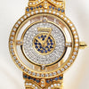 Juvenia Lady 238 Diamond Sapphire 18K Yellow Gold Second Hand Watch Collectors (2)