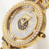 Juvenia Lady 238 Diamond Sapphire 18K Yellow Gold Second Hand Watch Collectors (4)