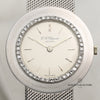 L.U. Chopard 18K White Gold Diamond Bezel Second Hand Watch Collectors 2
