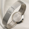 L.U. Chopard 18K White Gold Diamond Bezel Second Hand Watch Collectors 5