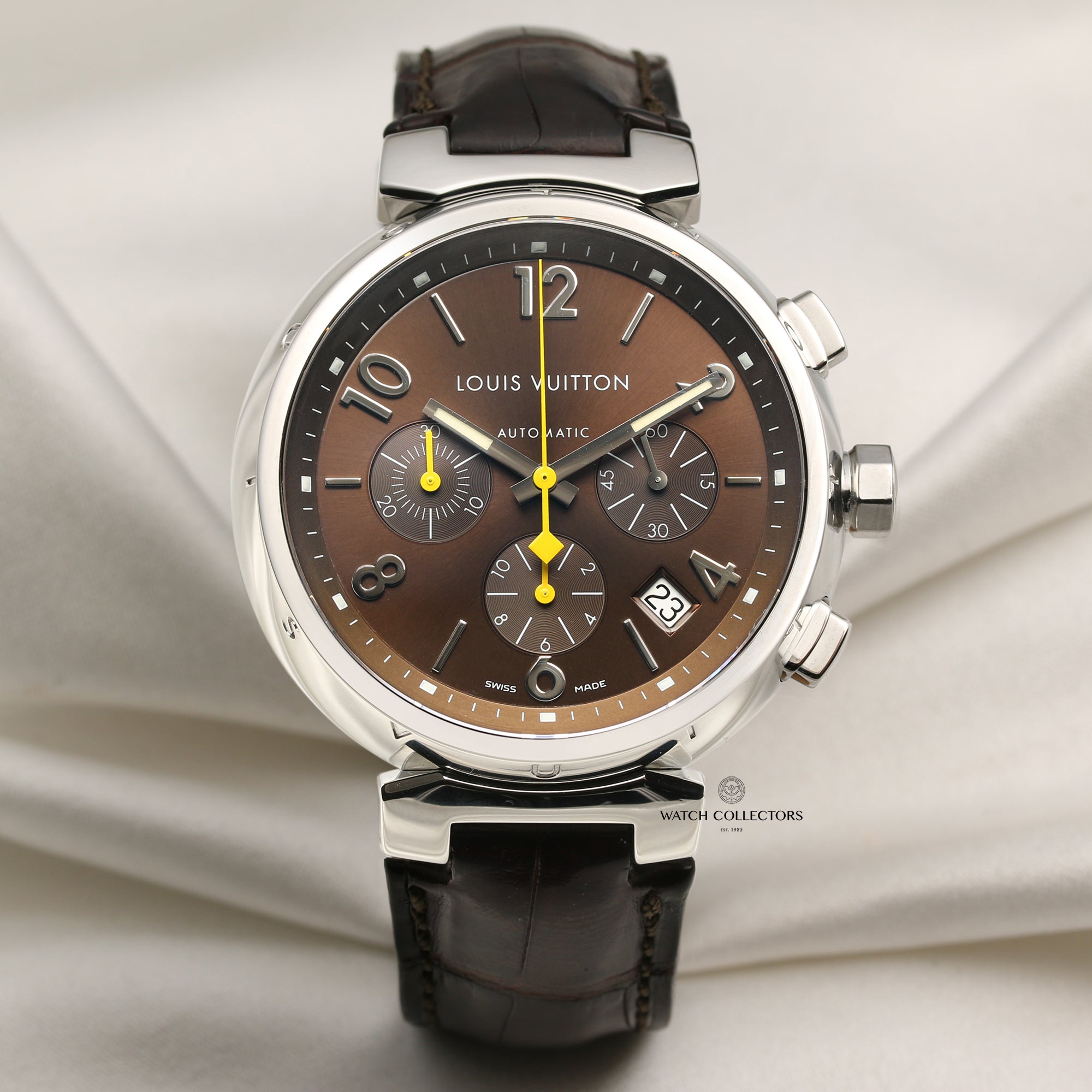 Louis Vuitton Chronometer Watch Price Louis Vuitton Q1121