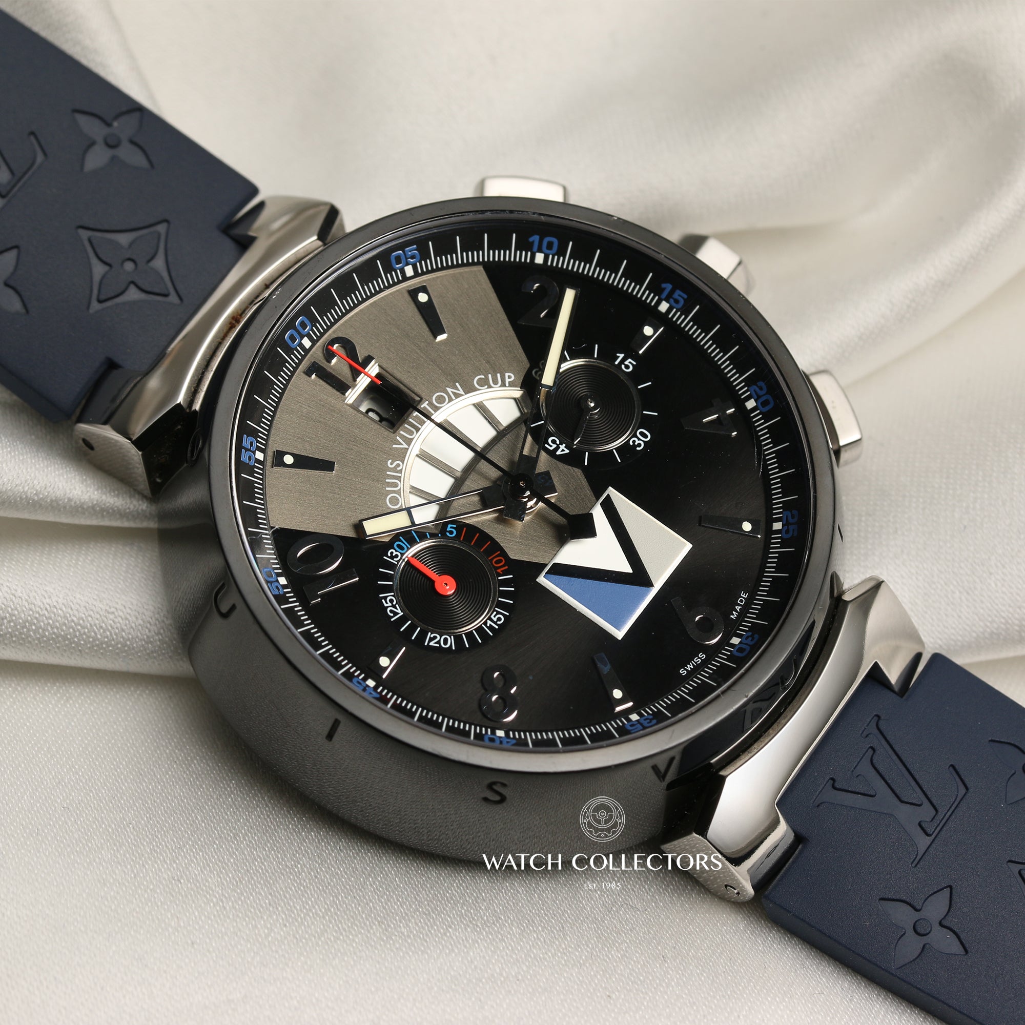 Louis Vuitton Tambour Regatta LV Cup Automatic Chronograph Q102G - Watch Rapport