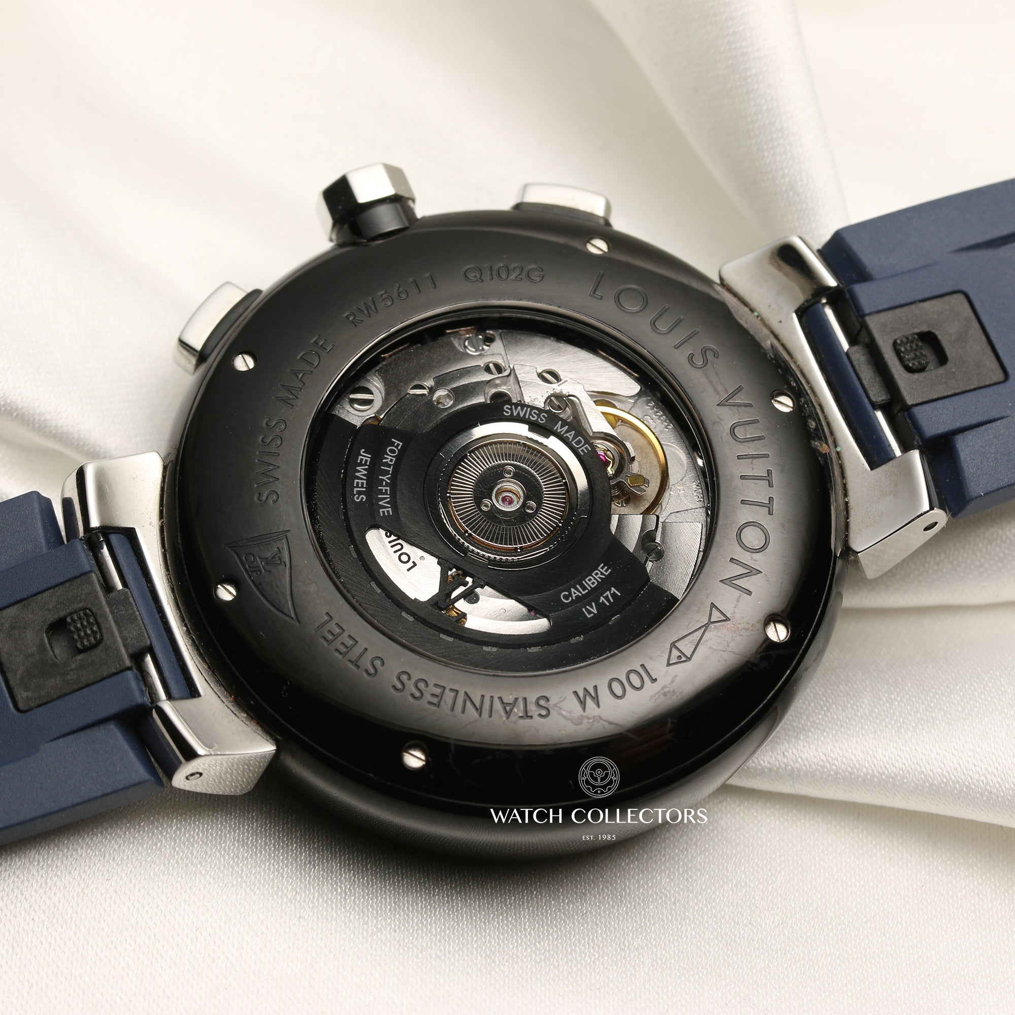 Louis Vuitton Chronograph Second Hand Watch Collectors 8