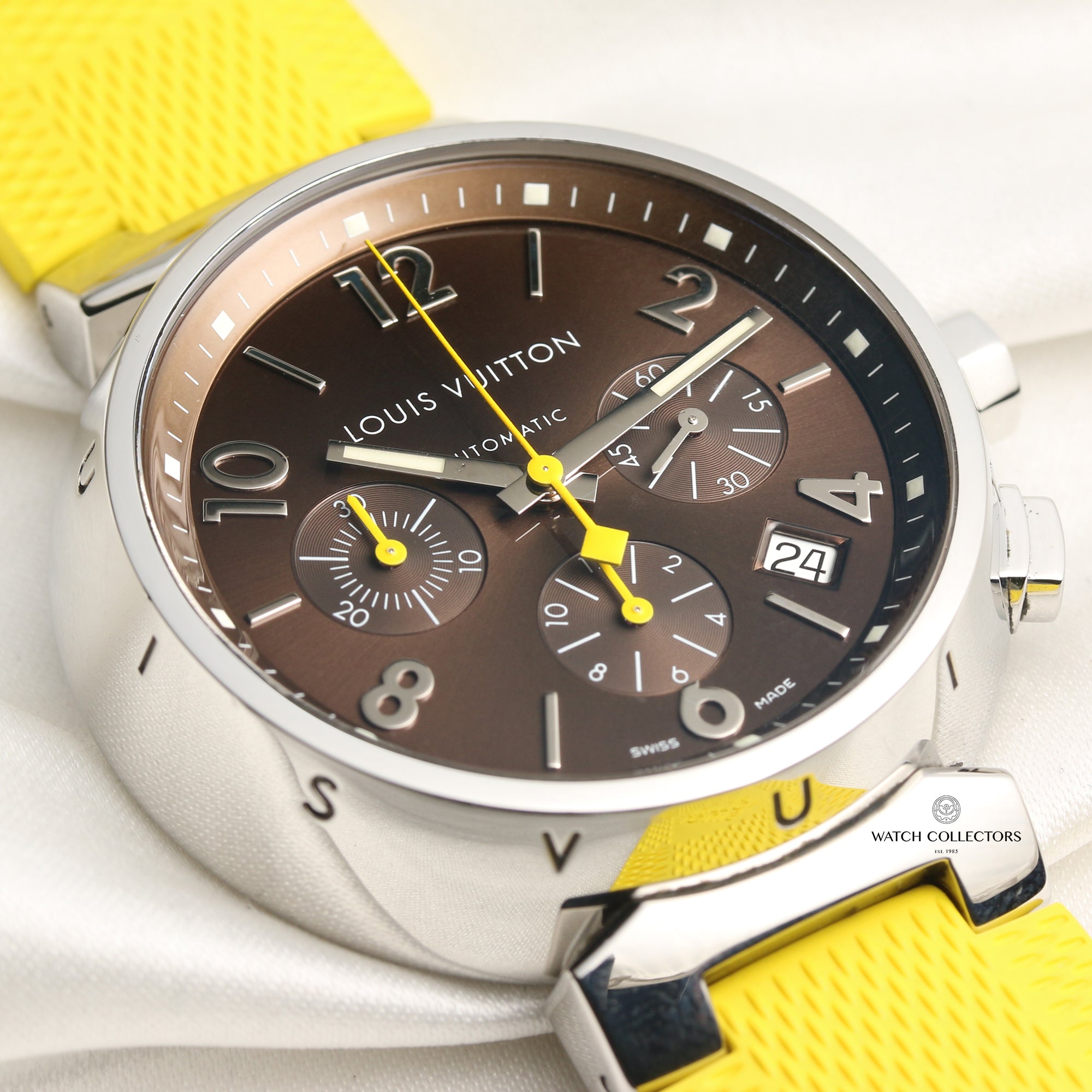 Louis Vuitton Stainless Steel Second Hand Watch Collectors 5