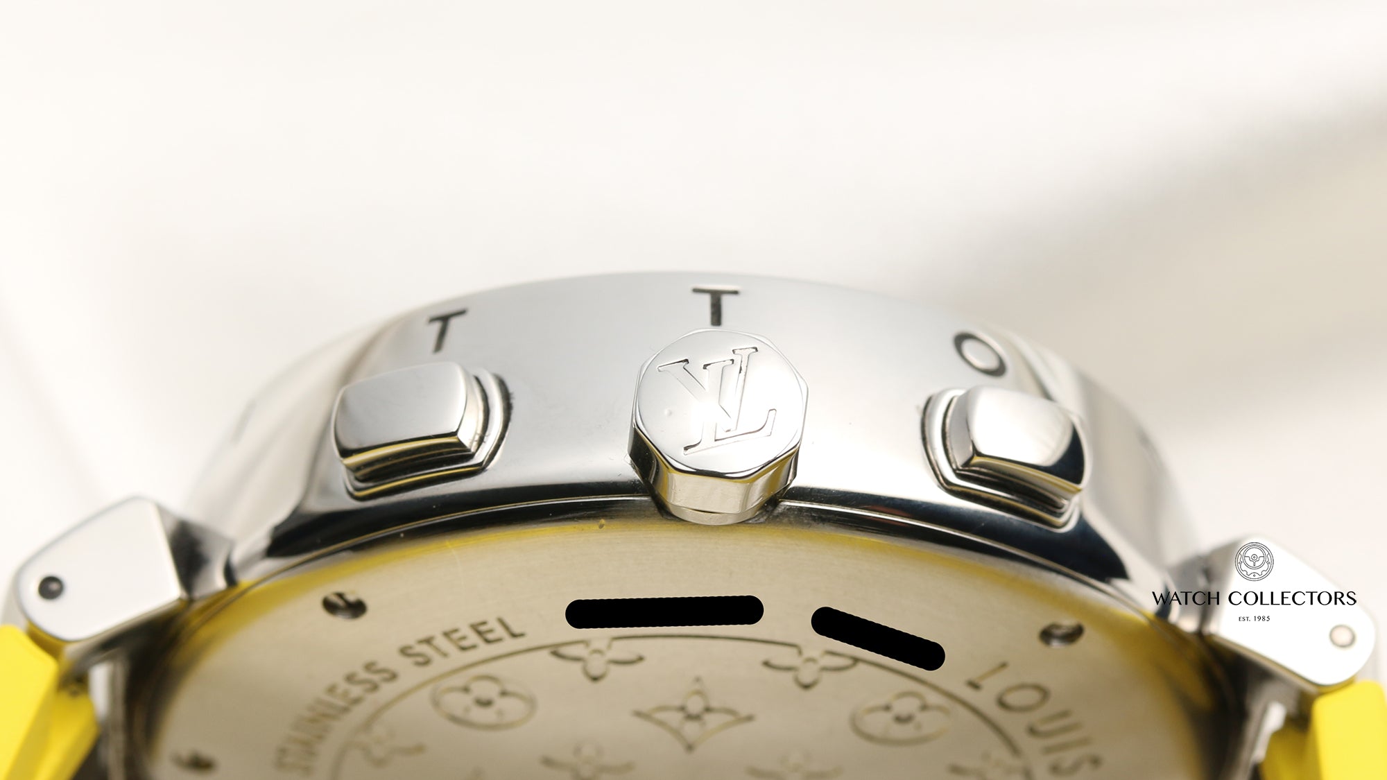 Louis Vuitton Stainless Steel Second Hand Watch Collectors 6