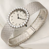 New Old Stock 1 Vacheron Constantin 18K White Gold Diamond Bezel Second Hand Watch Collectors 3