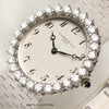 New Old Stock 1 Vacheron Constantin 18K White Gold Diamond Bezel Second Hand Watch Collectors 4