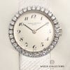 New Old Stock 2 Vacheron Constantin 18K White Gold Diamond Bezel Second Hand Watch Collectors 2