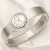 New Old Stock 2 Vacheron Constantin 18K White Gold Diamond Bezel Second Hand Watch Collectors 3