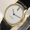 New Old Stock Jaeger Le-Coultre 18K Yellow Gold Second Hand Watch Collectors 4