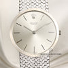 New Old Stock Rolex Cellini 18K White Gold Second Hand Watch Collectors 2