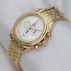 Omega 18K Yellow Gold Second Hand Watch Collectors 3