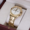 Omega 18K Yellow Gold Second Hand Watch Collectors 9