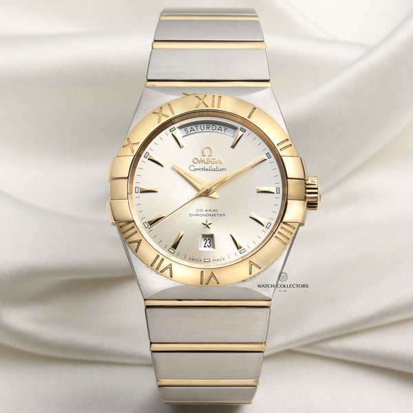 Omega Constellation Steel & Gold Second Hand Watch Collectors 1