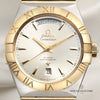 Omega Constellation Steel & Gold Second Hand Watch Collectors 2