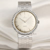 Omega Meister 18K White Gold Diamond Bezel Second Hand Watch Collectors 1