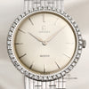 Omega Meister 18K White Gold Diamond Bezel Second Hand Watch Collectors 2