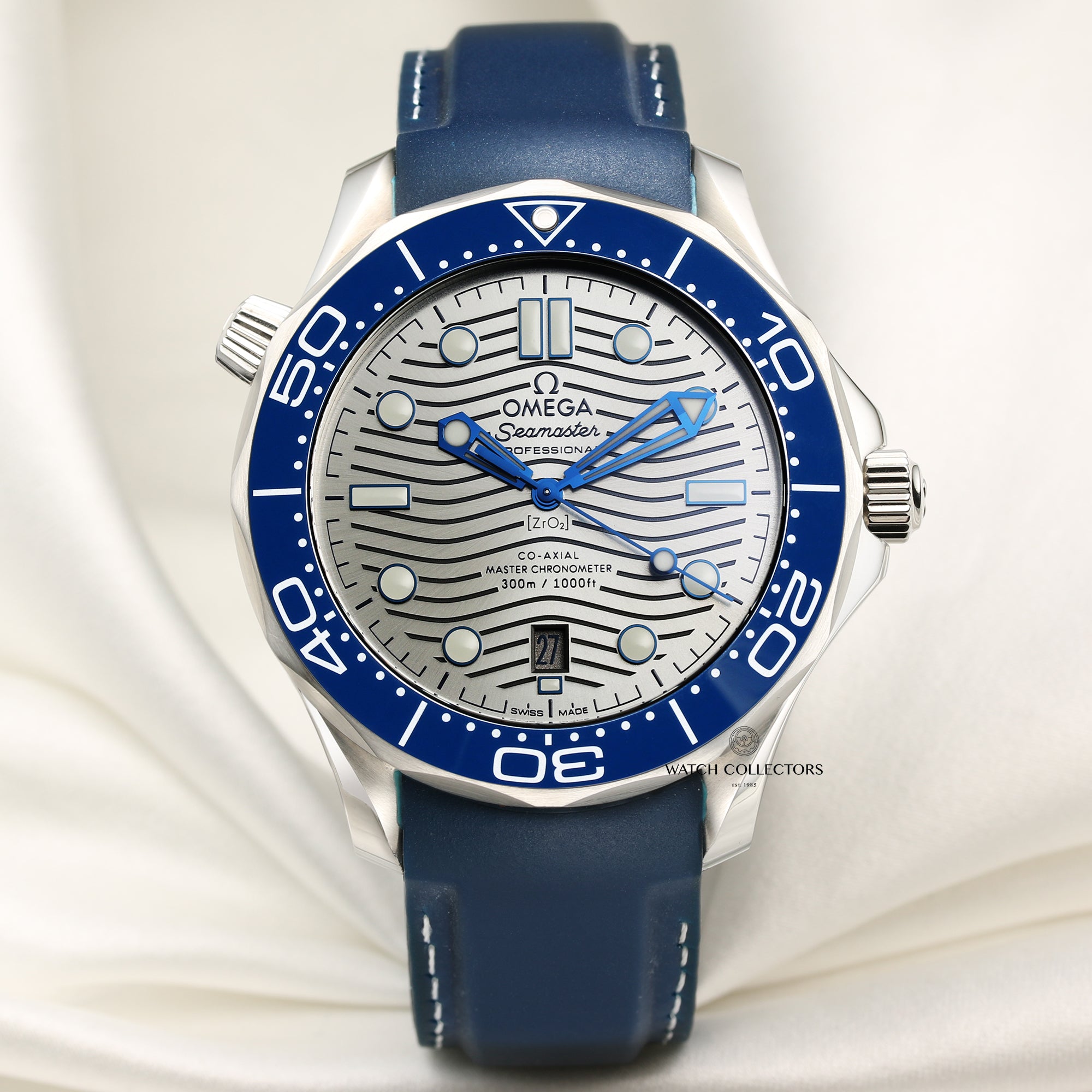 Omega Seamaster Stainless Steel Second Hand Watch Collectors 1