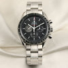 Omega Speedmaster GMT Apollo Stainless Steel Second Hand Watch Collectors 1